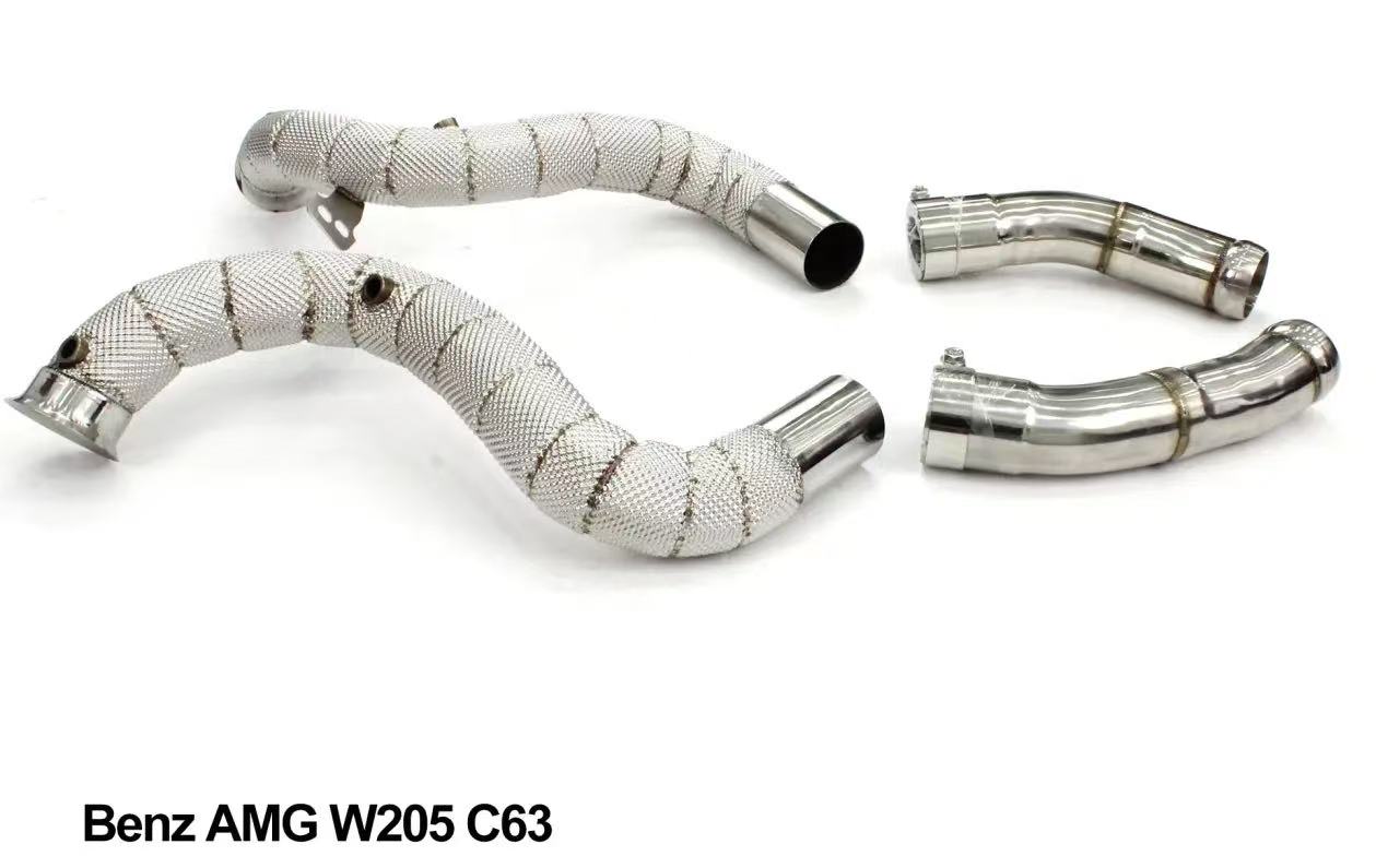 Mercedes Benz AMG C63&C63S W205 Heat Shield Downpipes
