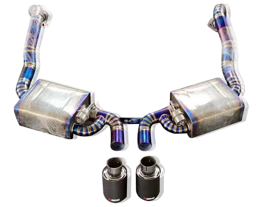 Porsche Cayman 981 Titanium Cat-Back Exhaust System