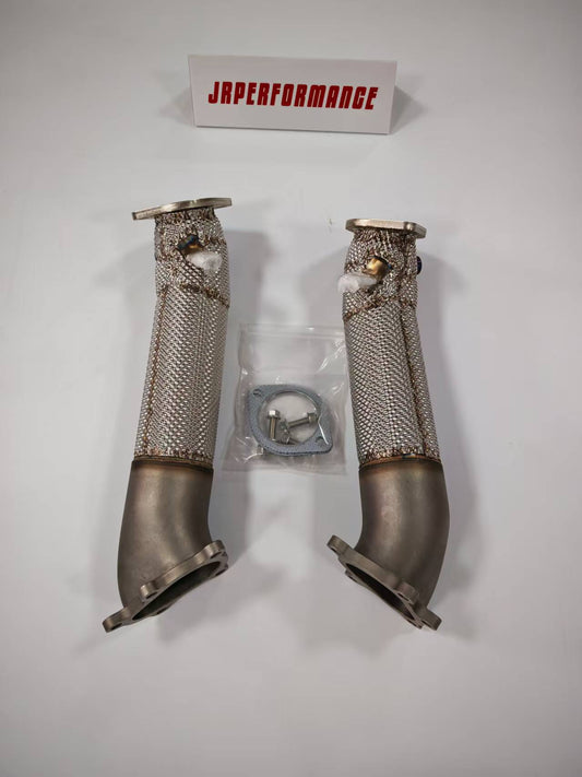 Nissan GTR R35 Cast  Catless Downpipe Heat Shield