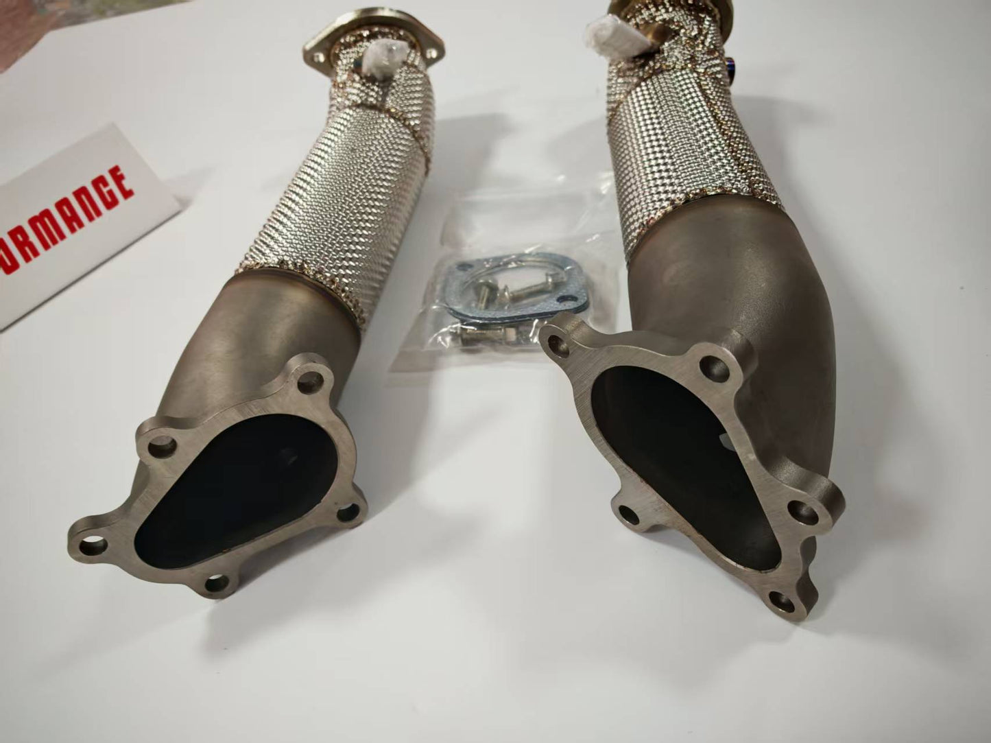 Nissan GTR R35 Cast  Catless Downpipe Heat Shield