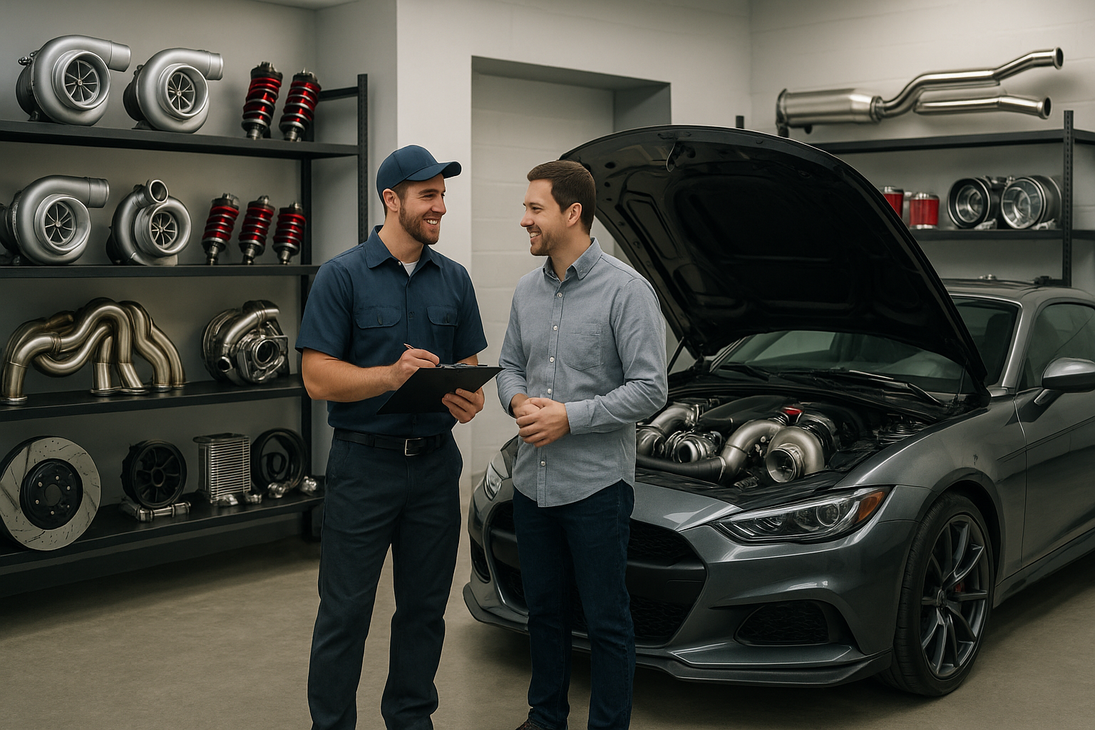 Because we supply good-quality products best enhancing your cars' performance and best customer service.