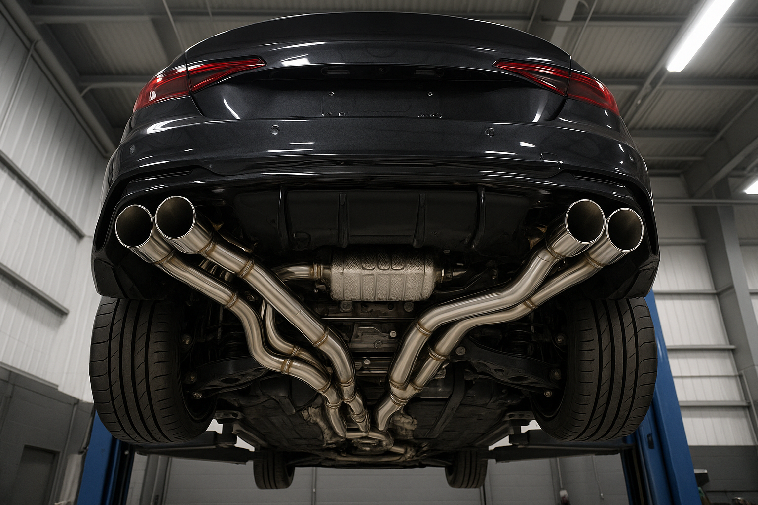 Exhaust System on the car